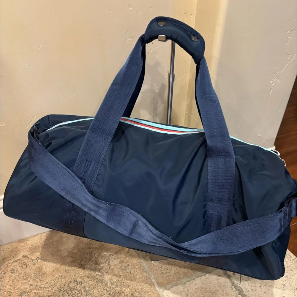 NWOT Porsche Sports Bag Martini Racing Collection Duffel